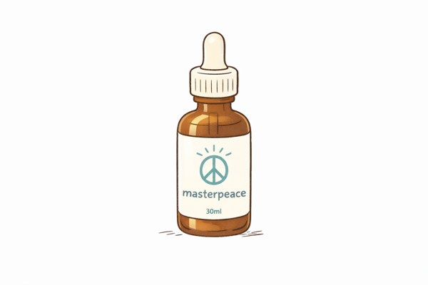 MasterPeace 30ml Amber Dropper Bottle